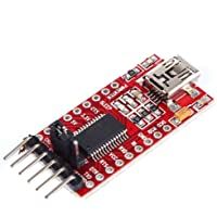 Los mejores  - CAOLATOR FT232RL USB a TTL Serie 3.3V 5V Mini Convertidor Serie Módulo Adaptador para Arduino